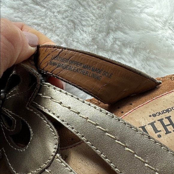 Cobb Hill by New Balance Gwen Flower Accent Sandal size 9.5 wide - Picture 7 of 8